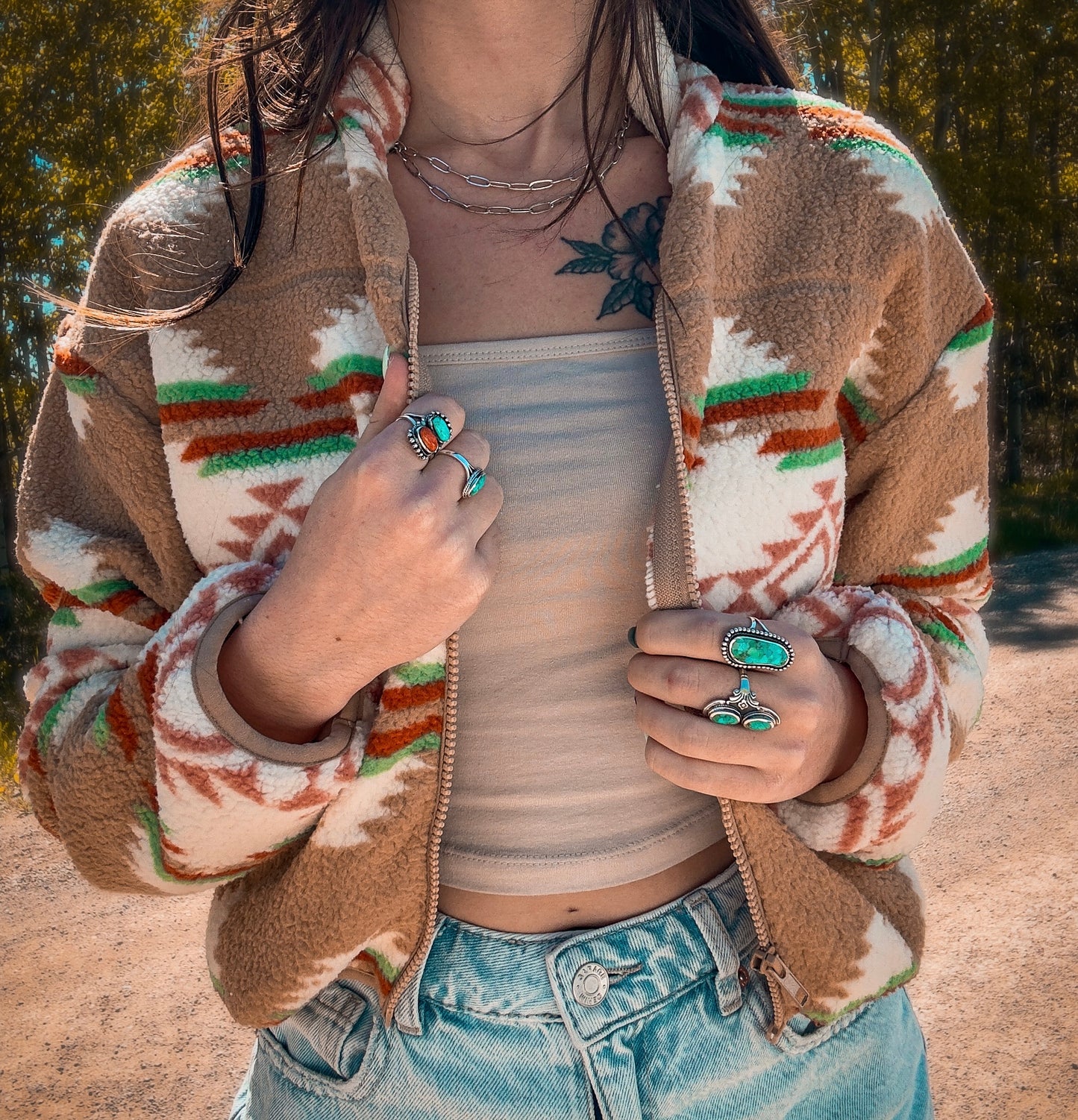 Aztec Sherpa Jacket