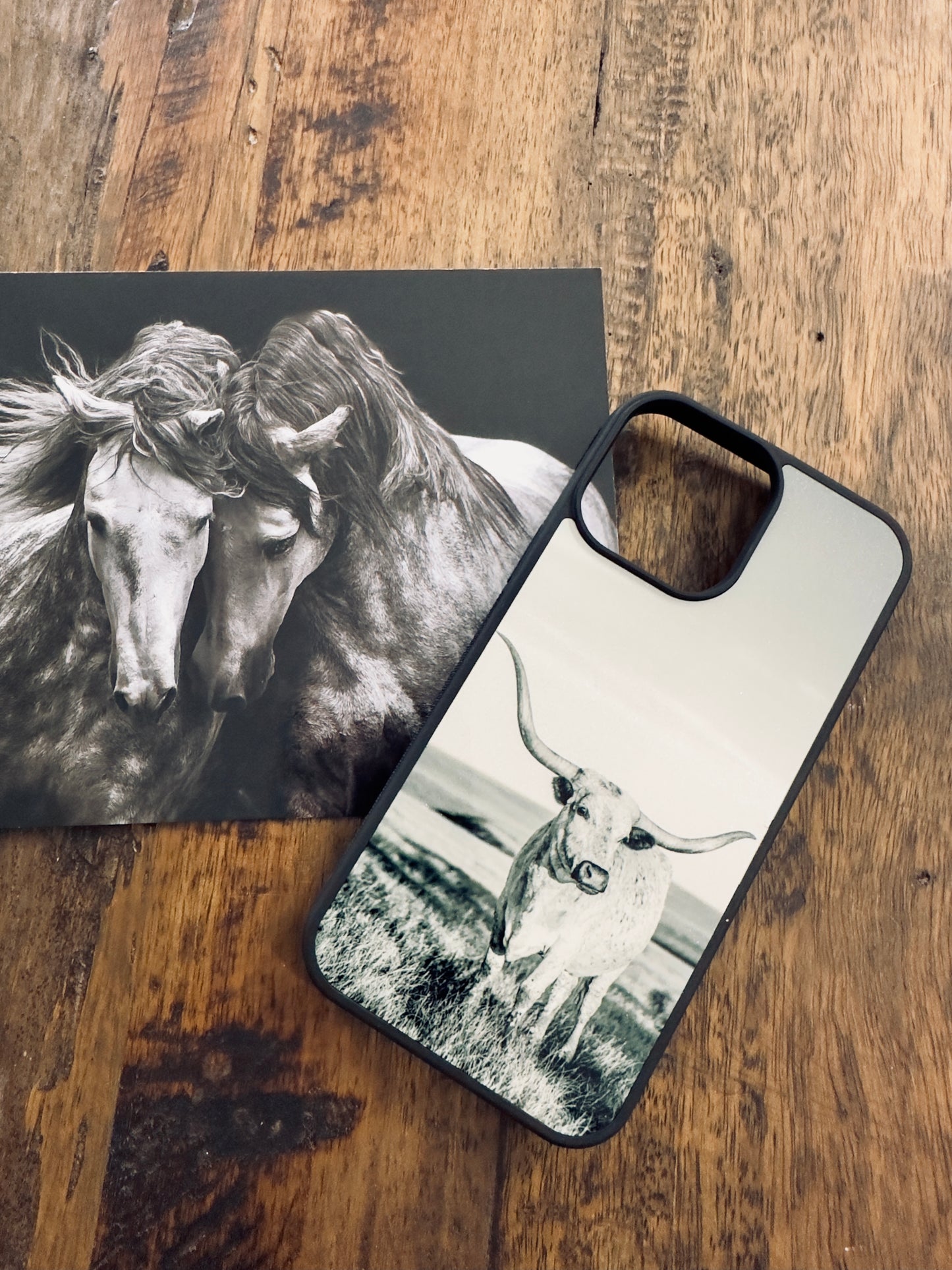 Long Horn Phone Case