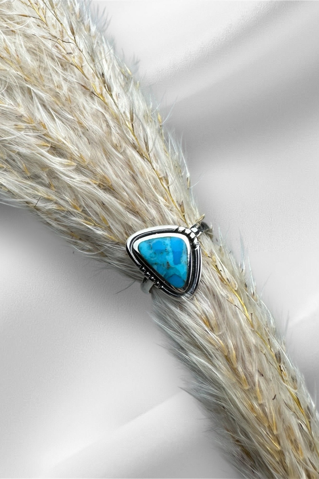 Genuine Turquoise Stone Ring #24