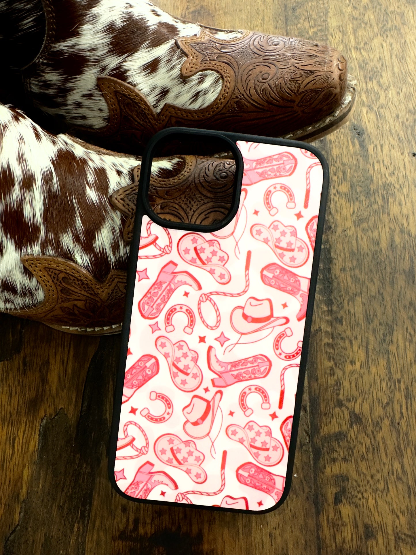 Pink Boot Phone Case