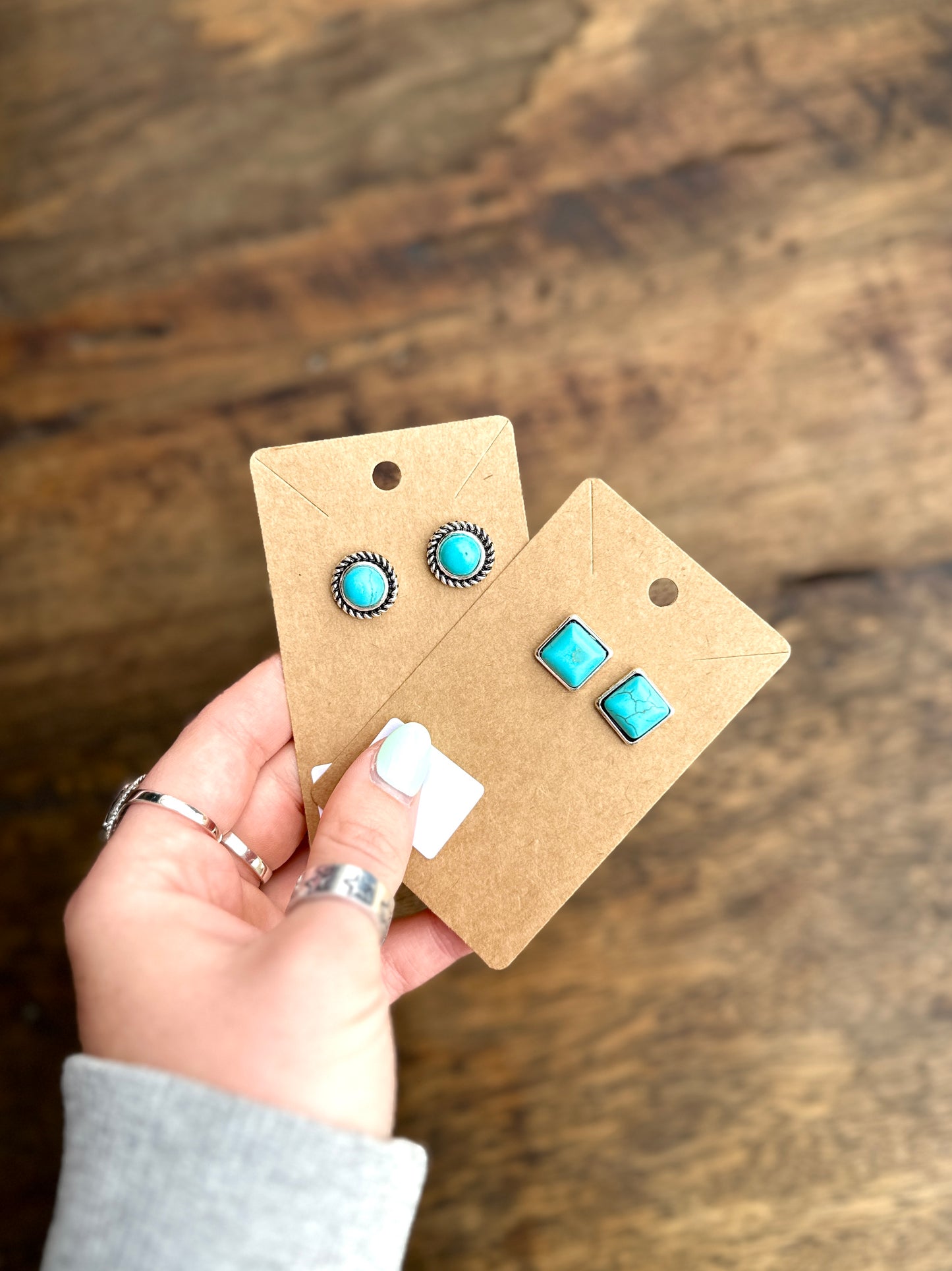 Turquoise Studs