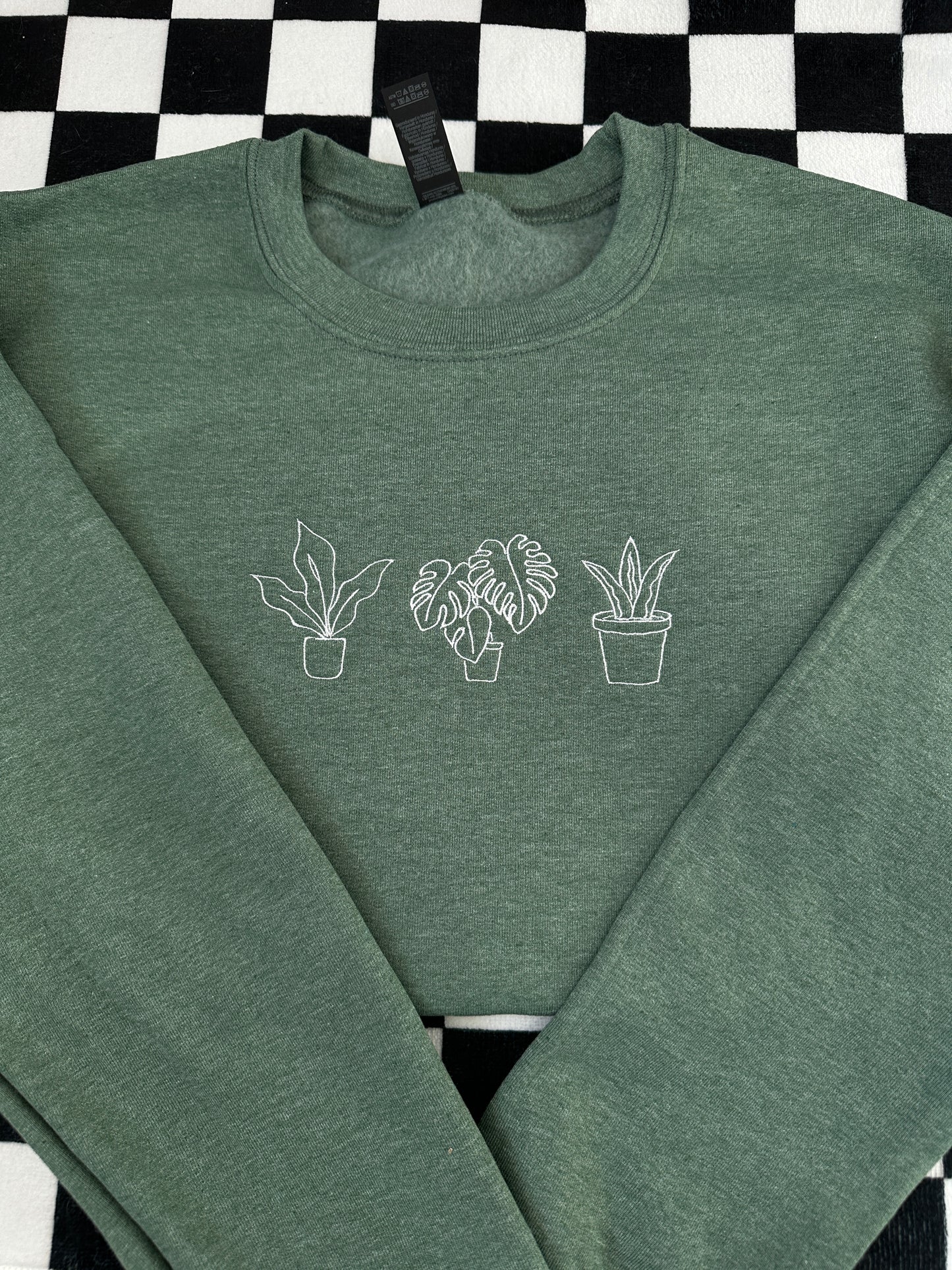 "Plant Lover" Embroidered