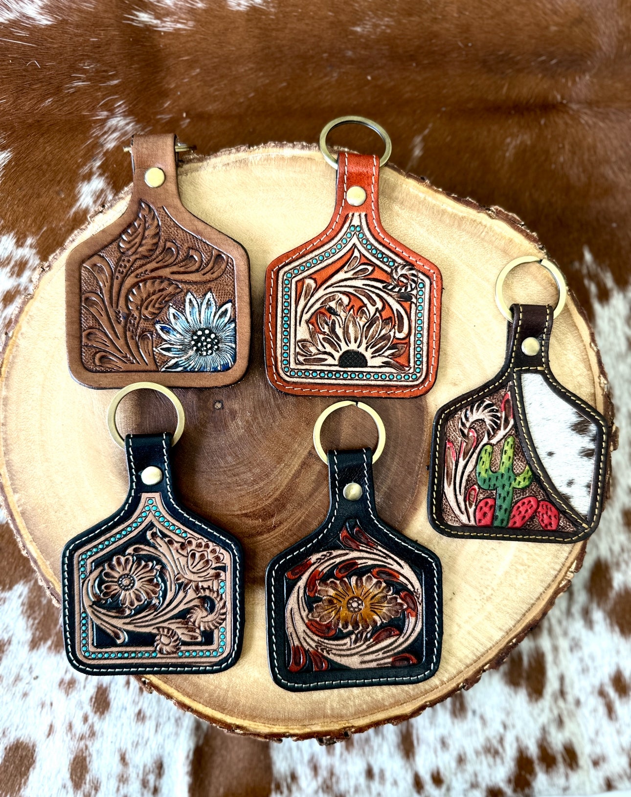 Tooled Keychains