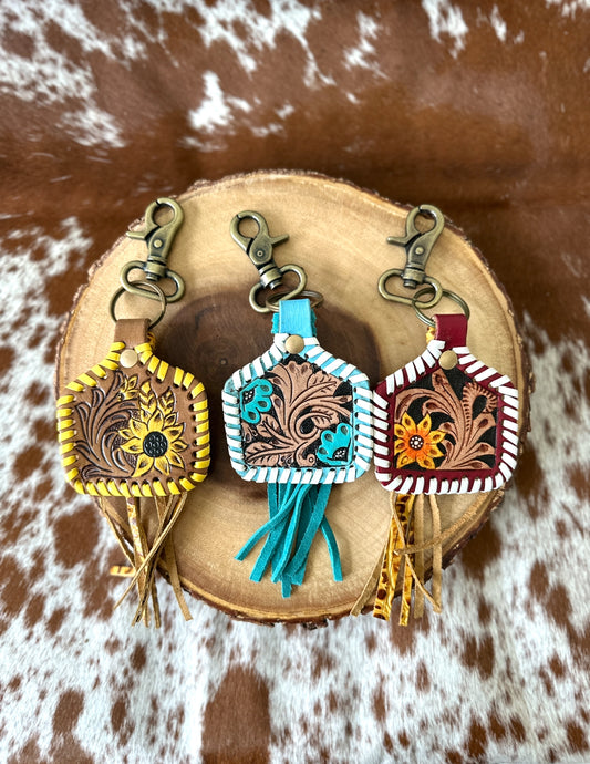 Fringed Keychains