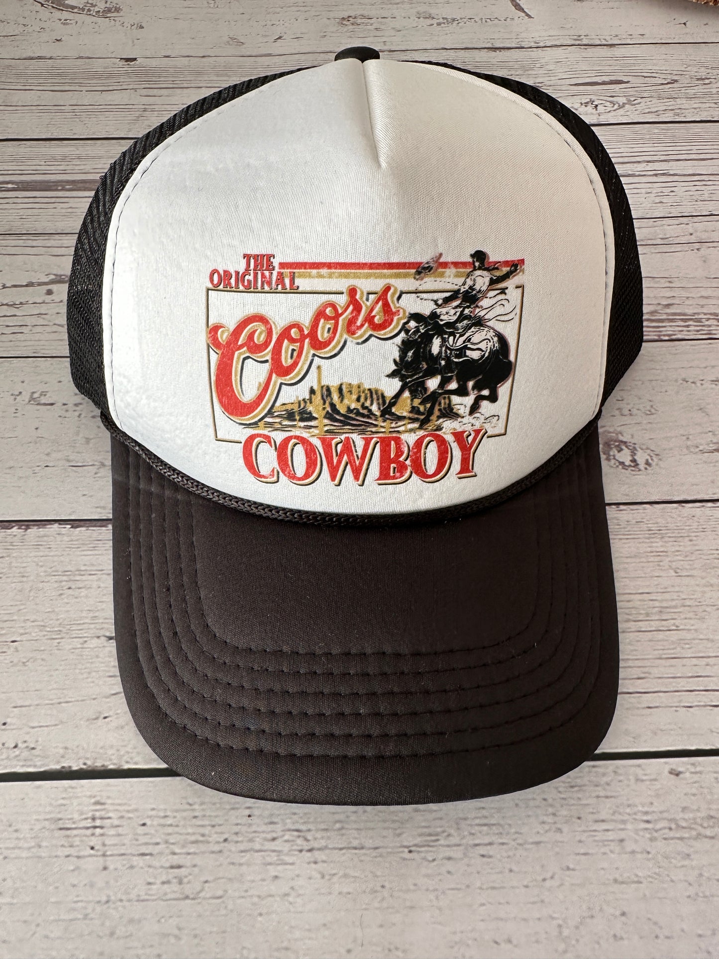 Coors Cowboy Mesh Trucker Cap